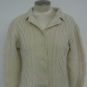Made in England 100% Wool Sweater Fisherman